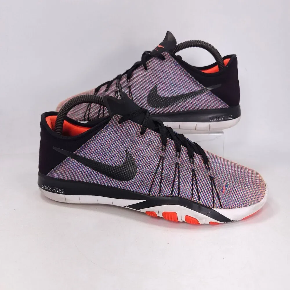 Nike Free TR 3 Athletic Running Shoe Womens Size 8.5 833424-006 Gray Black